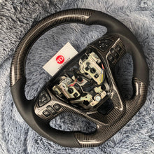 Load image into Gallery viewer, TTD Craft Ford 2013-2019 Taurus / 2011-2014 Edge / 2011-2019 Explorer / 2013-2020 Flex Carbon Fiber Steering Wheel