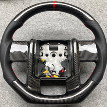 Загрузить изображение в средство просмотра галереи, TTD Craft Ford 08-10 Ford 250-550XL Carbon Fiber Steering Wheel