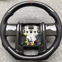 Carregar imagem no visualizador da galeria, Volante de fibra de carbono TTD Craft Ford 08-10 Ford 250-550XL