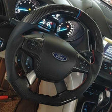 Cargar imagen en el visor de la galería, Volante de fibra de carbono TTD Craft Ford MK3 2012-2014