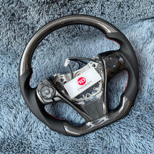 Lade das Bild in den Galerie-Viewer, TTD Craft Toyota 2012-2014 Camry 2013-2019 Venza Carbon Fiber Steering wheel