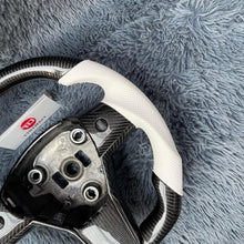 Lade das Bild in den Galerie-Viewer, TTD Craft Tesla Model 3 Y Carbon Fiber Steering Wheel