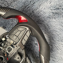 Carregar imagem no visualizador da galeria, Volante de fibra de carbono TTD Craft Dodge 2016-2023 Charger Challenger / 2014-2023 Durango