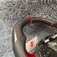 Carregar imagem no visualizador da galeria, Volante de fibra de carbono TTD Craft Dodge 2016-2023 Charger Challenger / 2014-2023 Durango