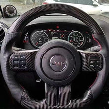 Carregar imagem no visualizador da galeria, Volante de fibra de carbono TTD Craft 2011-2013 Grand Cherokee