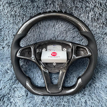 Lade das Bild in den Galerie-Viewer, TTD Craft Benz W176 GLK350 GLK500 C250 C300 C350 C180 Carbon Fiber Steering Wheel