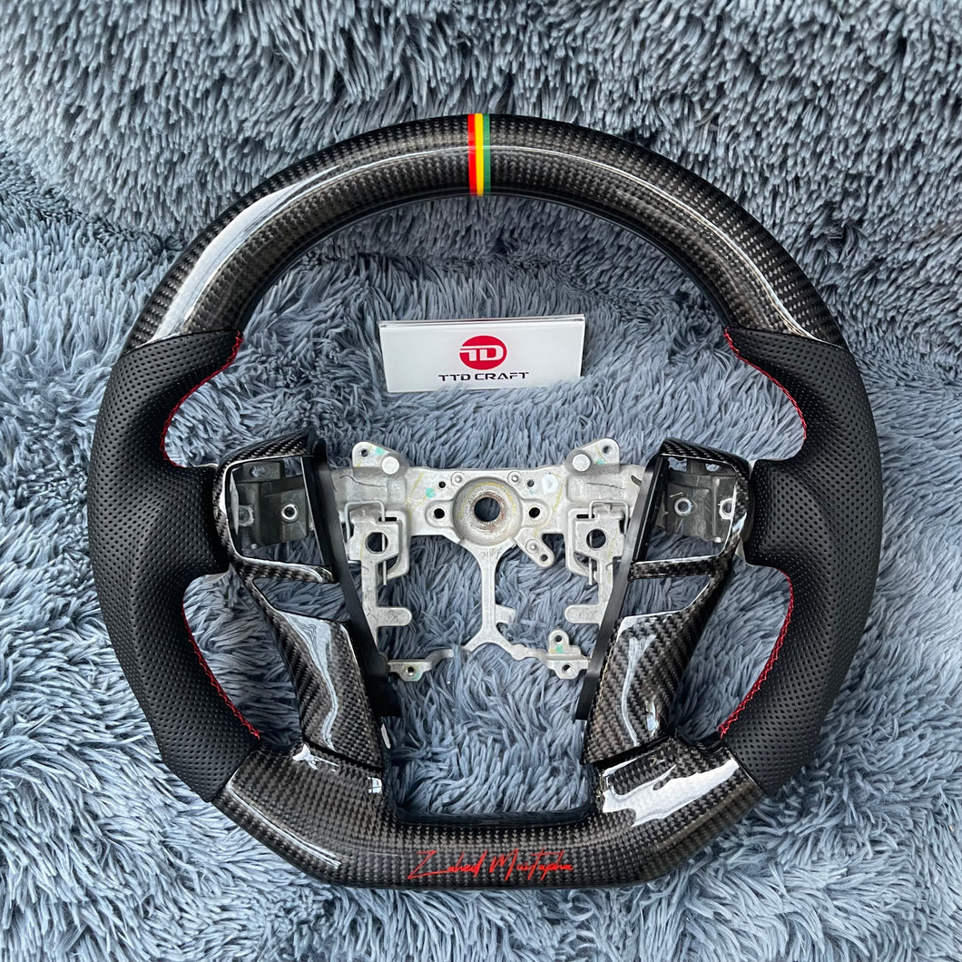 TTD Craft Mark X Reiz  Carbon Fiber Steering Wheel