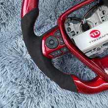 Загрузить изображение в средство просмотра галереи, TTD Craft Camry 2018 - 2024 SE XSE TRD V6 Venza Carbon Fiber Steering Wheel