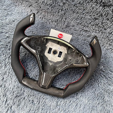 Загрузить изображение в средство просмотра галереи, TTD Craft Tesla Model S / X Yoke Carbon Fiber Steering Wheel