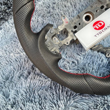 將圖片載入圖庫檢視器 TTD Craft 9th gen Honda 2012-2015 Civic Type R FK2 SI Leather Steering Wheel
