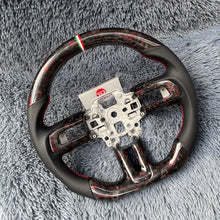 Cargar imagen en el visor de la galería, Volante de fibra de carbono TTD Craft para Ford Mustang 2015-2017