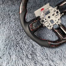 Cargar imagen en el visor de la galería, Volante de fibra de carbono TTD Craft para Ford Mustang 2015-2017