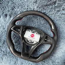 Load image into Gallery viewer, TTD Craft Benz W176 GLK350 GLK500 C250 C300 C350 C180 Carbon Fiber Steering Wheel