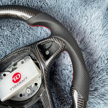 Lade das Bild in den Galerie-Viewer, TTD Craft Benz W176 GLK350 GLK500 C250 C300 C350 C180 Carbon Fiber Steering Wheel