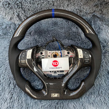 Carregar imagem no visualizador da galeria, TTD Craft 2013-2015 Lexus GS350 450 / ES300 ES350 /RX 350 450 Volante de fibra de carbono