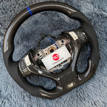 Cargar imagen en el visor de la galería, Volante de fibra de carbono TTD Craft para Lexus GS350, GS450, ES300, ES350, RX350 y RX450 (2013-2015)
