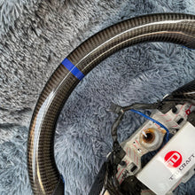 Cargar imagen en el visor de la galería, Volante de fibra de carbono TTD Craft para Lexus GS350, GS450, ES300, ES350, RX350 y RX450 (2013-2015)