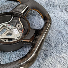 Load image into Gallery viewer, TTD Craft Audi 2008-2012 TT MK2 R8 TTS TTRS Forged Carbon Fiber Steering Wheel