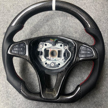 Lade das Bild in den Galerie-Viewer, TTD Craft Benz W176 GLK350 GLK500 C250 C300 C350 C180 Carbon Fiber Steering Wheel