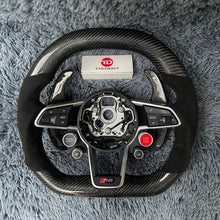 Charger l'image dans la galerie, TTD Craft Audi 2016-2025 MK3 TTRS/TTS MK2 R8 Carbon Fiber Steering Wheel