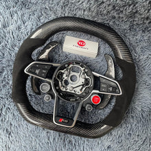 Charger l'image dans la galerie, TTD Craft Audi 2016-2025 MK3 TTRS/TTS MK2 R8 Carbon Fiber Steering Wheel