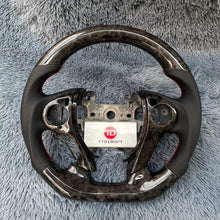 Carregar imagem no visualizador da galeria, Volante de fibra de carbono forjado TTD Craft 9ª geração Accord 2013- 2017 Sport EX LX EX-L V6