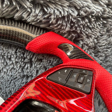 Cargar imagen en el visor de la galería, Volante de fibra de carbono TTD Craft Corvette C7 2014-2019