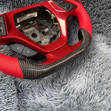 Cargar imagen en el visor de la galería, Volante de fibra de carbono TTD Craft Corvette C7 2014-2019