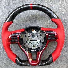 Загрузить изображение в средство просмотра галереи, TTD Craft Hyundai 2017-2021 Niro / 2016-2020 Optima / 2017-2019 Sportage Carbon Fiber Steering Wheel
