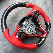 Cargar imagen en el visor de la galería, Volante de fibra de carbono TTD Craft para Hyundai Niro (2017-2021), Optima (2016-2020) y Sportage (2017-2019)