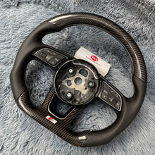 Charger l'image dans la galerie, TTD Craft Audi 2017-2020 8V B9 A3 S3 RS3 A4 S4 A5 S5 RS5 Carbon Fiber Steering Wheel