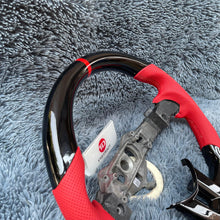 Charger l'image dans la galerie, TTD Craft Dodge 2013-2016 Dart / 2011-2014 Avenger Charger Challenger / 2011-2020 Journey Caravan / 2011-2013 Durango Carbon Fiber Steering Wheel