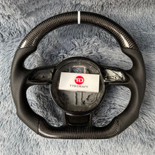 Загрузить изображение в средство просмотра галереи, TTD Craft Audi A3 A4 A5 A6 A7 A8 S3 S4 S5 S6 S7 S8 RS3 RS4 RS5 RS6 SQ5 Carbon Fiber Steering wheel