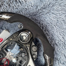 Load image into Gallery viewer, TTD Craft Smart 453 Carbon Fiber Steering Wheel with Paddle shifter
