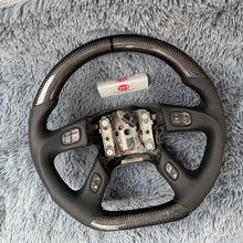 Load image into Gallery viewer, TTD Craft 2003-2007 Hummer H2 Carbon Fiber Steering Wheel
