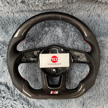 Load image into Gallery viewer, TTD Craft Audi 2017-2020 8V B9 A3 S3 RS3 A4 S4 A5 S5 RS5 Carbon Fiber Steering Wheel