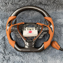 Load image into Gallery viewer, TTD Craft Acura 2009-2014 TL/2010-2014 ZDX Carbon Fiber Steering Wheel