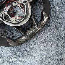 Load image into Gallery viewer, TTD Craft BENZ AMG A45 / W205 C43 C63S AMG / CLA45 CLS63 AMG / GLC43 63 AMG Carbon Fiber Steering Wheel
