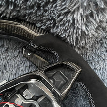 Load image into Gallery viewer, TTD Craft BENZ AMG A45 / W205 C43 C63S AMG / CLA45 CLS63 AMG / GLC43 63 AMG Carbon Fiber Steering Wheel