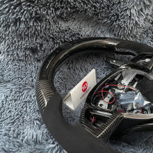 Load image into Gallery viewer, TTD Craft BENZ AMG A45 / W205 C43 C63S AMG / CLA45 CLS63 AMG / GLC43 63 AMG Carbon Fiber Steering Wheel