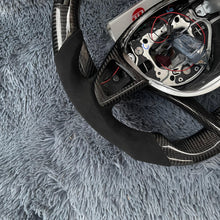 Load image into Gallery viewer, TTD Craft BENZ AMG A45 / W205 C43 C63S AMG / CLA45 CLS63 AMG / GLC43 63 AMG Carbon Fiber Steering Wheel