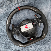 Загрузить изображение в средство просмотра галереи, TTD Craft Audi A3 A4 A5 A6 A7 A8 S3 S4 S5 S6 S7 S8 RS3 RS4 RS5 RS6 SQ5 Carbon Fiber Steering wheel