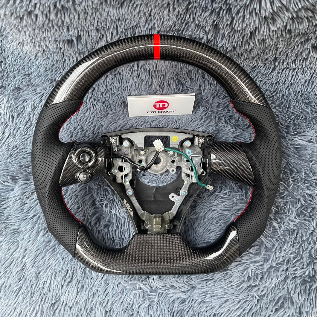 TTD Craft 2011-2015 Scion IQ Carbon Fiber Steering Wheel