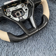 Load image into Gallery viewer, TTD Craft Benz C63 AMG W176 W204AMG W212 W218 C117 E350 SL63 R231 X156 GLA45AMG  SLAMG  Fiber Steering Wheel

