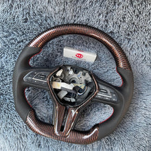 Carregar imagem no visualizador da galeria, Volante de fibra de carbono TTD Craft Infiniti 2022-2024 QX55