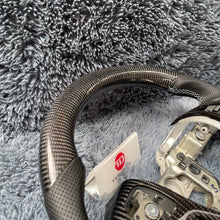 Charger l'image dans la galerie, TTD Craft Ford 2013-2019 Ford Taurus / 2011-2014 Edge / 2011-2015 Explorer / 2011-2020 Flex Carbon Fiber Steering Wheel
