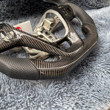Charger l'image dans la galerie, TTD Craft Ford 2013-2019 Ford Taurus / 2011-2014 Edge / 2011-2015 Explorer / 2011-2020 Flex Carbon Fiber Steering Wheel