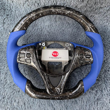Load image into Gallery viewer, TTD Craft Acura 2015-2020 TLX / 2014-2020 MDX Carbon fiber Steering Wheel with white flakes