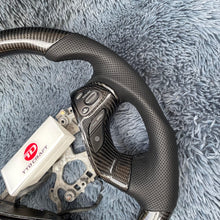 Charger l'image dans la galerie, TTD Craft Infiniti 2013-2020 QX60 / 2013-2022 Q70 Q70L / 2011-2019 M25 M35 M37 M56 Carbon Fiber Steering Wheel