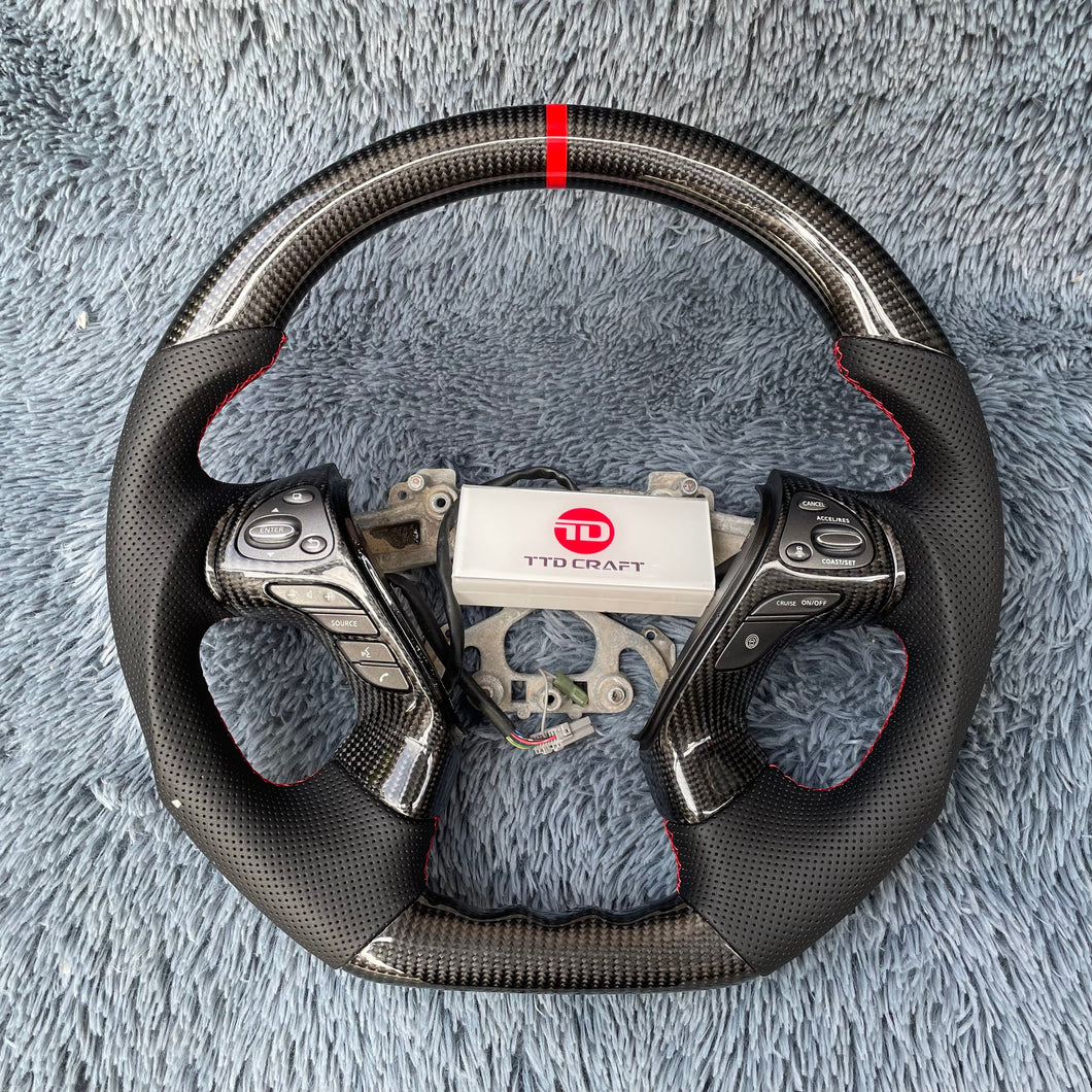 TTD Craft Nissan 2015-2024 Murano / 2013-2020 Pathfinder Carbon Fiber Steering Wheel